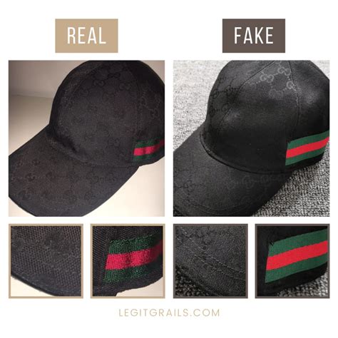 how to know if a gucci cap is real